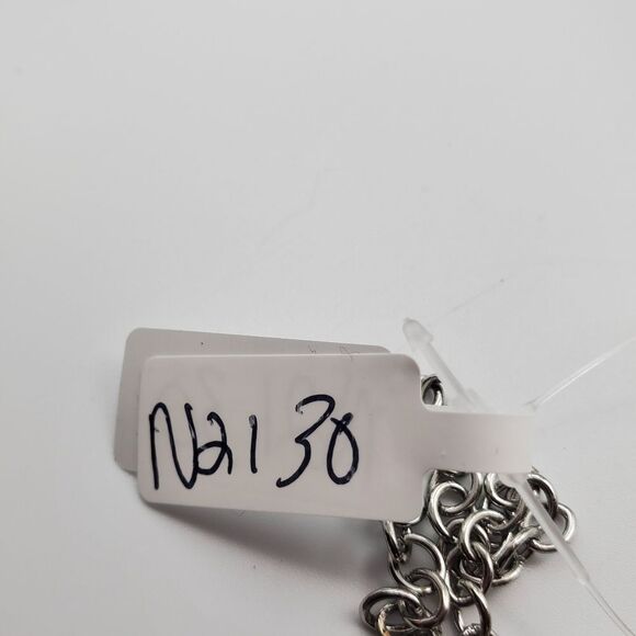 Gothic charm aurora borealis repurposed‎ necklace N2130 - Picture 5 of 5